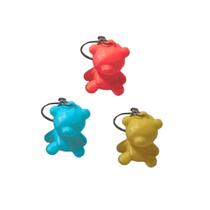 Chaveiro Mini Urso 3D Acessório Criativo para Bolsas e Chaves
