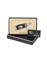 Chaveiro Mitty Em Couro Com Níquel - CH3