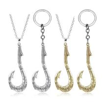 Chaveiro Moana Magic Fish Hook Chaveiro de estilo vintage Chaveiro Moana Magic Fish Hook Chaveiro de estilo vintage