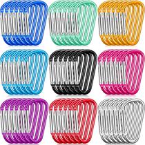 Chaveiro mosquetão Shimeyao com clipe de alumínio de 1,8" 180 unidades