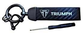 Chaveiro Moto Triumph Tiger Rocket Trident Speed Twin Luxo S