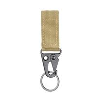 Chaveiro Multicam Tático Com Fivela Em Forma De Bico De Águia, Mosquetão De Liberação Rápida, Anel