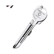 Chaveiro Multiferramenta Compacto 8 Em 1: Chave De Fenda Dobrável, Abridor De Garrafas E Alicate