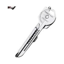 Chaveiro Multiferramenta Compacto 8 Em 1: Chave De Fenda Dobrável, Abridor De Garrafas E Alicate