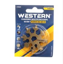 Chaveiro Multifuncional 18em 1 western cvm01 Chaveiro Multifuncional 18em 1 western cvm01