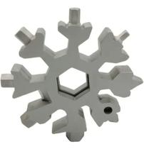 Chaveiro Multifuncional Ferramenta 18 Em 1 Floco De Neve