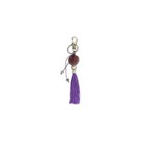 Chaveiro Nana Buruque Lilás em Murano 16 Cm Chaveiro Nana Buruque Lilás em Murano 16 Cm