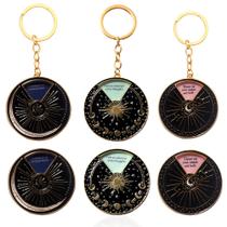 Chaveiro Night Sky Sun Moon Spinner Enamel Chaveiro Charm Chaveiro Night Sky Sun Moon Spinner Enamel Chaveiro Charm