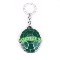 Chaveiro Ninja Turtles Green Turtle Shell Chaveiro de metal Chaveiro Ninja Turtles Green Turtle Shell Chaveiro de metal