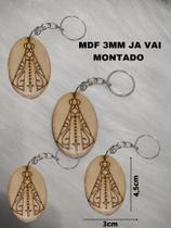 Chaveiro Nossa senhora Aparecida 50 UNIDADES já vão montados Chaveiro Nossa senhora Aparecida 50 UNIDADES já vão montados