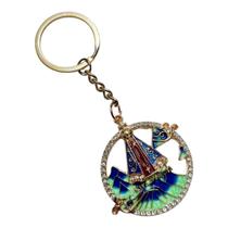 Chaveiro nossa senhora aparecida colorido manto santa