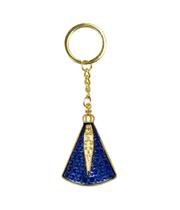 Chaveiro Nossa Senhora Aparecida Dourada 6cm