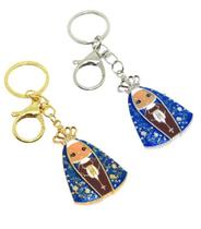Chaveiro Nossa Senhora Aparecida Mosquete com Strass Infantil