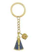 Chaveiro Nossa Senhora Aparecida Strass Azul
