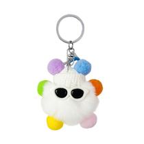 Chaveiro, óculos de sol de pelúcia, personagem, desenho animado, Pom Pom Ke Chaveiro, óculos de sol de pelúcia, personagem, desenho animado, Pom Pom Ke