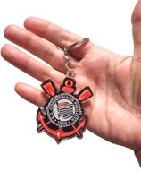 Chaveiro Oficial Brasão Corinthians Acrílico Licenciado