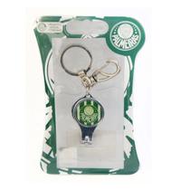 Chaveiro Oficial com Mosquetão Cortador de Unha Palmeiras Chaveiro Oficial com Mosquetão Cortador de Unha Palmeiras