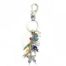 Chaveiro Olho Grego Murano Cacho Colorido 12 Cm Chaveiro Olho Grego Murano Cacho Colorido 12 Cm