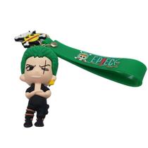 Chaveiro One Piece - com Boneco Roronoa Zoro Chaveiro One Piece - com Boneco Roronoa Zoro