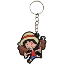 Chaveiro One Piece - Luffy D. Monkey Comendo Chaveiro One Piece - Luffy D. Monkey Comendo
