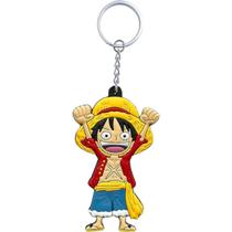 Chaveiro One Piece - Luffy D. Monkey - Duas mão para Cima