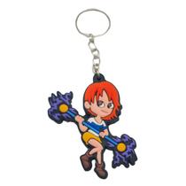 Chaveiro One Piece - Nami - com bastão de Raio Chaveiro One Piece - Nami - com bastão de Raio