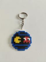Chaveiro Pac-Man Pixel Art Chaveiro Pac-Man Pixel Art