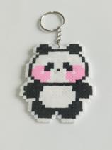 Chaveiro Panda Pixel Art