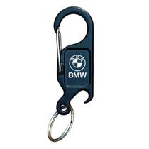 Chaveiro Para Bmw Com Abridor De Garrafa Na Cor Preta - H