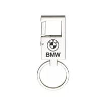 Chaveiro Para BMW Metal Espelhado Mosquetão - E Chaveiro Para BMW Metal Espelhado Mosquetão - E