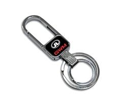 Chaveiro Para GWM Metálico Mosquetão Haval Phev Ora Awd - V