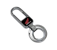 Chaveiro Para Honda Moto Metálico Mosquetão Elite 125 - V