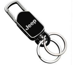 Chaveiro Para Jeep Logo Colorida Giratório Compass - P