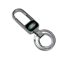 Chaveiro Para Land Rover Metálico Mosquetão Defender - V