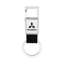 Chaveiro Para Mitsubishi Mosquetão Metal Fosco - N