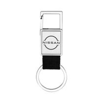 Chaveiro Para Nissan Mosquetão Metal Fosco - N Chaveiro Para Nissan Mosquetão Metal Fosco - N