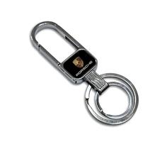 Chaveiro Para Porsche Metálico Mosquetão Carro Esportivo - V Chaveiro Para Porsche Metálico Mosquetão Carro Esportivo - V