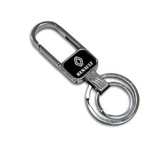 Chaveiro Para Renault Metálico Mosquetão Duster Sandero - V Chaveiro Para Renault Metálico Mosquetão Duster Sandero - V