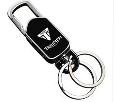 Chaveiro Para Triumph Logo Colorida Giratório Tiger Twin - P