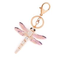 Chaveiro Partyfareast Rhinestone Animal Dragonfly Crystal