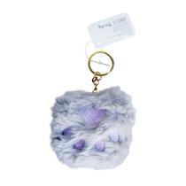 Chaveiro Patinha Gatinho Fofo Pompom Macio Bolsa 8cm Chaveiro Patinha Gatinho Fofo Pompom Macio Bolsa 8cm