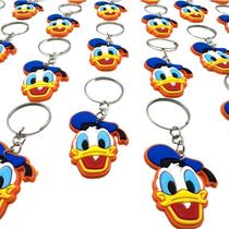 Chaveiro Pato Donald 10un Emborrachado Tema Festa Disne