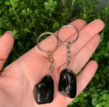 Chaveiro pedra rolada- ônix Chaveiro pedra rolada- ônix