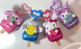 Chaveiro Pelúcia Hello Kitty Picolé e Amigos - Sunny