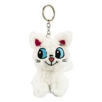Chaveiro pelúcia mingau pelagem longa 11cm - turma da mônica