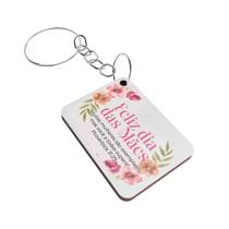 Chaveiro Personalizado para o Dia das Mães Kit 100 Lembrancinhas
