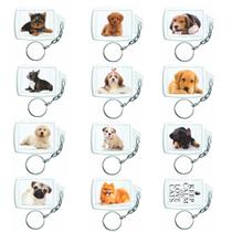 Chaveiro Personalizado Pet Cachorro Gato Lembrancinha 30 Unid