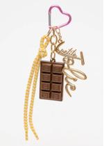 Chaveiro Petite jolie Chocolate Dourado PJ20326 - Novo Chaveiro Petite jolie Chocolate Dourado PJ20326 - Novo