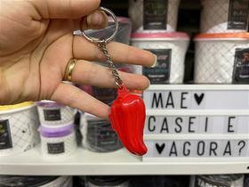 Chaveiro Pimentão Vermelho - Acessório Importado Tupperware Chaveiro Pimentão Vermelho - Acessório Importado Tupperware