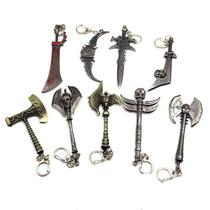 Chaveiro: pingente de espada Frostmourne World of Warcraft